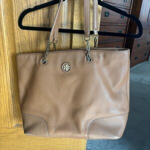 Tory Burch Tan Leather Tote